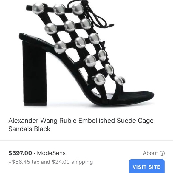 Alexander Wang Rubin Sandals - Picture 4 of 10